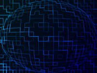 globe grid - powerpoint backgrounds