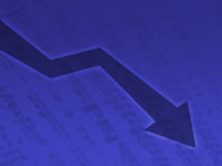 graph negative - powerpoint backgrounds