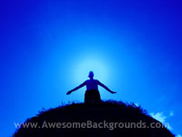 on top of the world - powerpoint templates