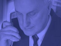 man on making a phone call - powerpoint backgrounds