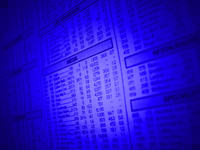 stocks & shares listing - powerpoint template